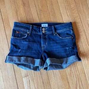 Hudson jean shorts, waist size 25 inches
